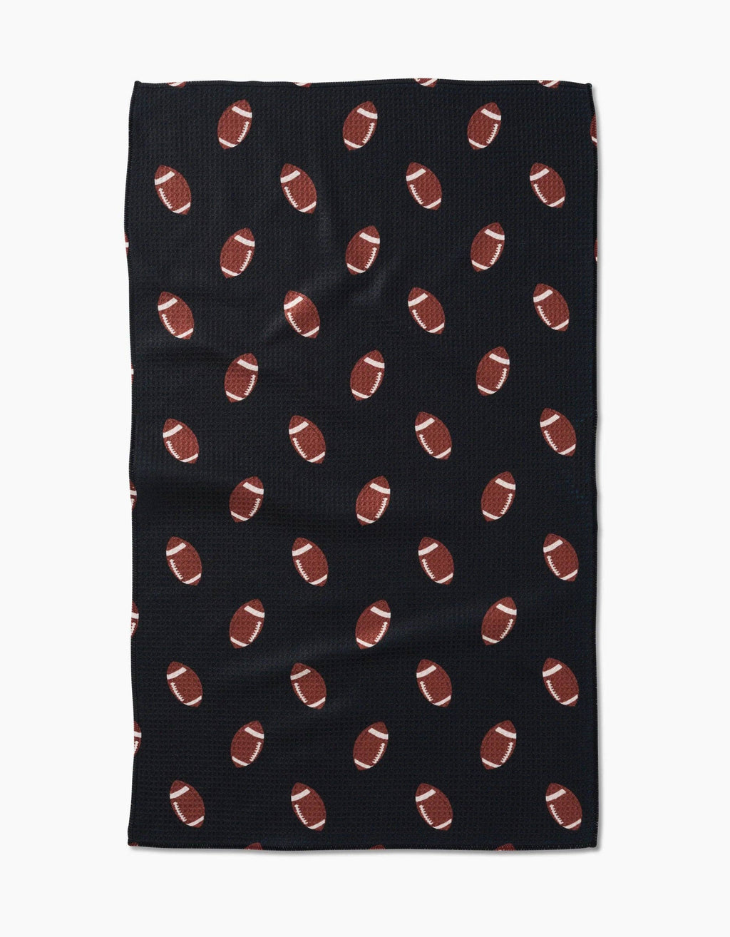 Quarter Back Football Print Geometry Kitchen Tea Towel Fall 18 x 30