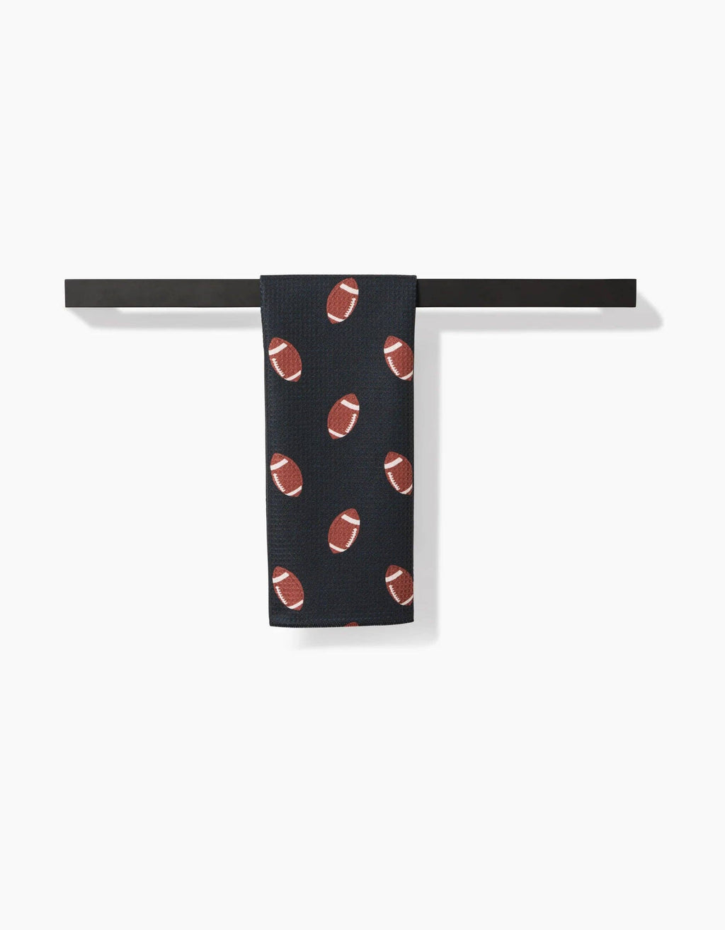 Quarter Back Football Print Geometry Kitchen Tea Towel Fall 18 x 30