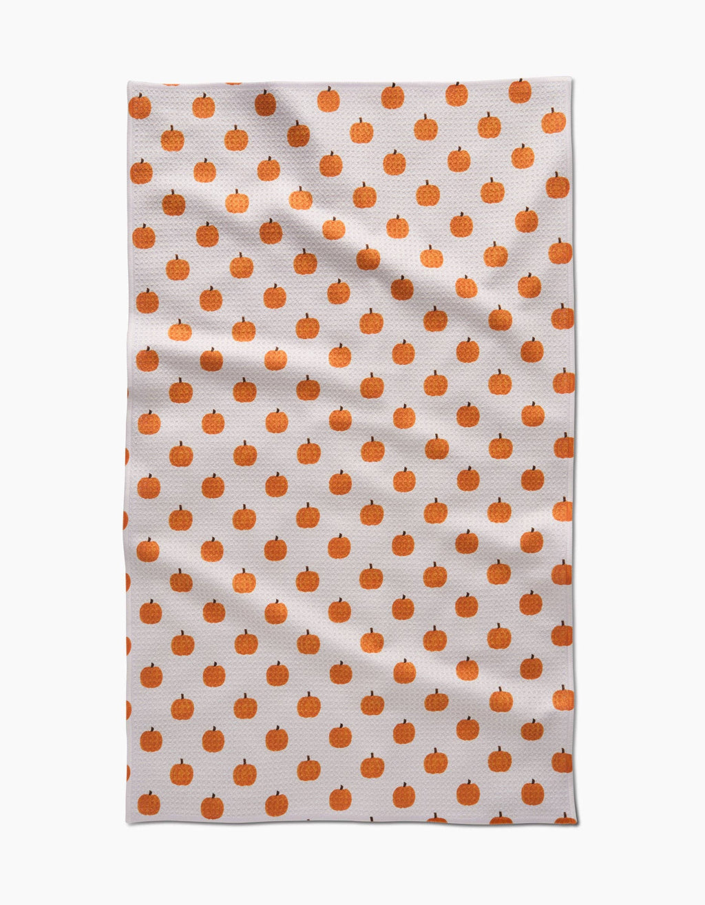 Patchwork Pumpkins Geometry Kitchen Tea Towels Fall Halloween 18 x 30