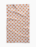 Patchwork Pumpkins Geometry Kitchen Tea Towels Fall Halloween 18 x 30
