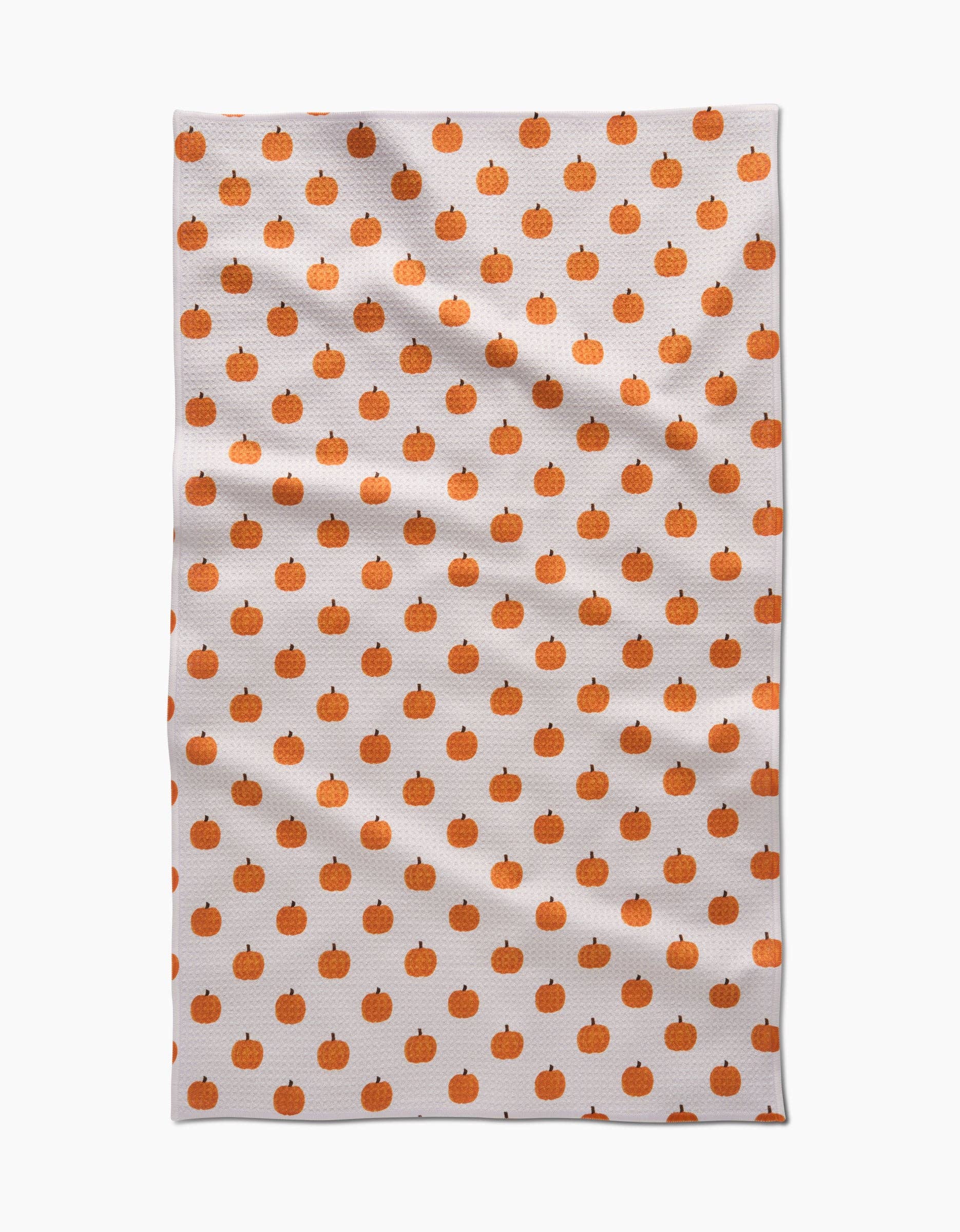Patchwork Pumpkins Geometry Kitchen Tea Towels Fall Halloween 18 x 30