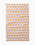 Fun Spring Chicks Kitchen Tea Towel Geometry 18 x 30