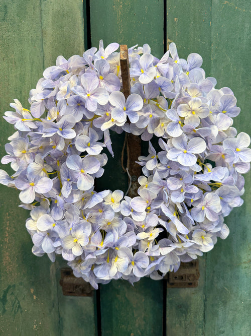Lilac Hydrangea Candle Ring