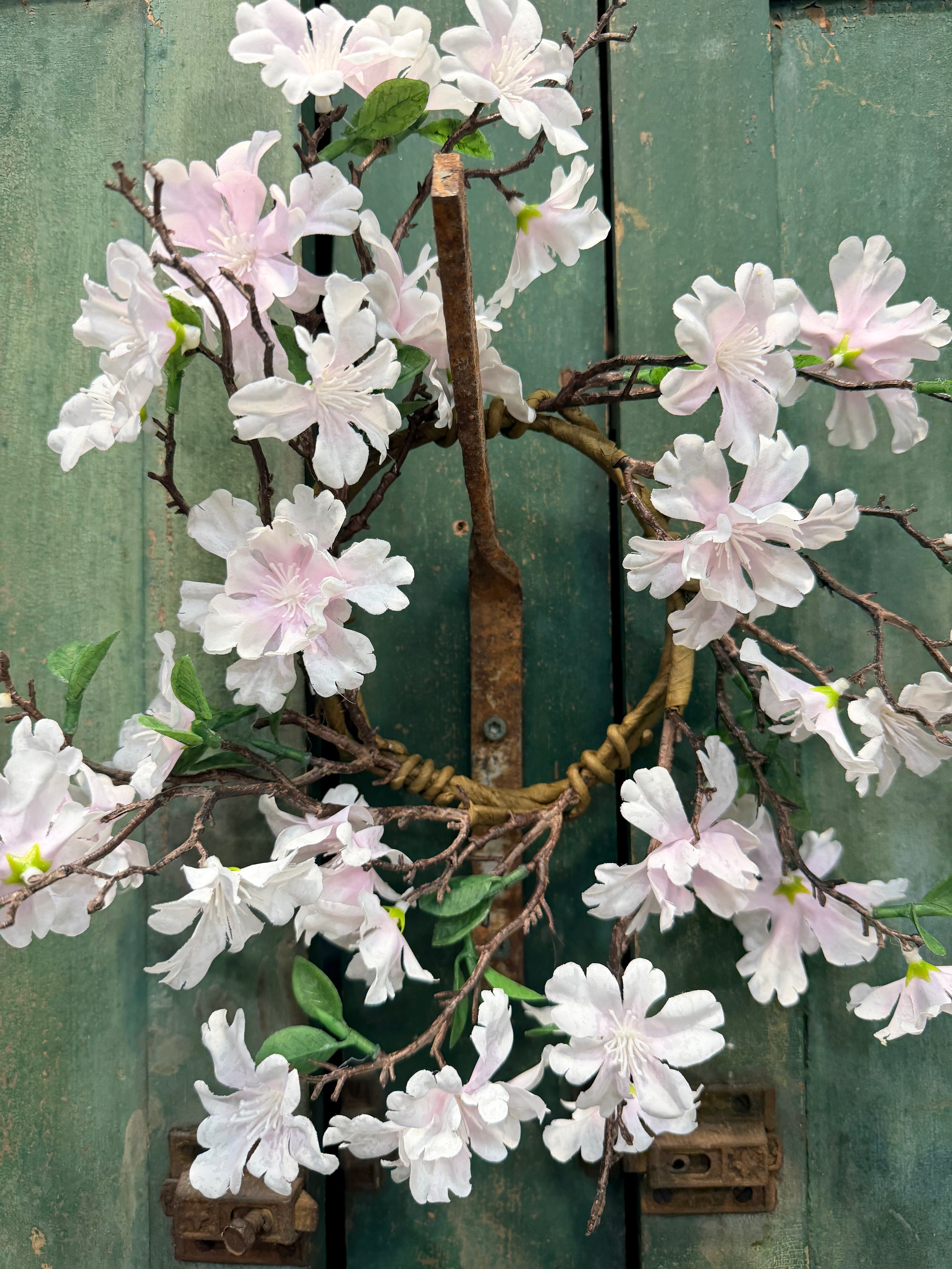 Apple Blossom Candle Ring