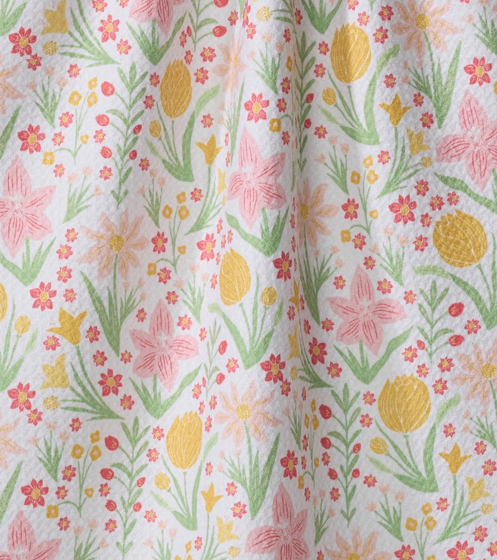 Geometry Kitchen Tea Towel – Garden of Light Quick-Drying Microfiber