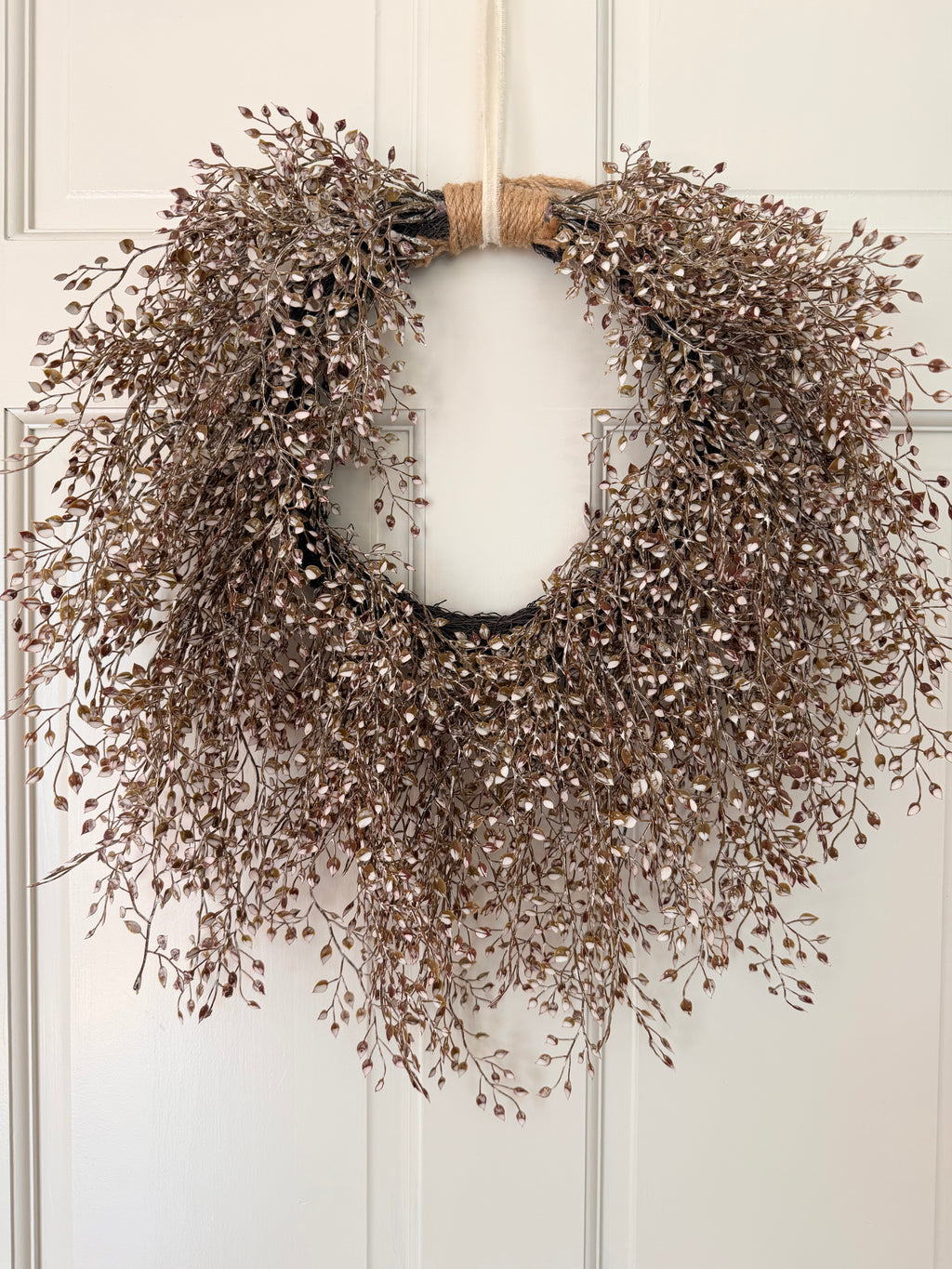 20” Neutral Rustic Fall Year Round Wreath Little Luna