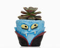 Count Succula Vampire Halloween Succulent Planter Blob House Spooky