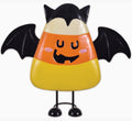Halloween Bouncy Porch Greeter Count Corny Vampire Metal Fall Porch Decoration
