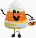 Halloween Bouncy Porch Greeter Cairo Mummy Candy Corn Metal Bobblehead
