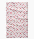 Geometry Festive Candy Canes Kitchen Tea Towel Holiday Whimsical Christmas