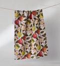 Geometry Honey Crisp Watercolor Apple Orchard Kitchen Tea Towel Autumn Farmhouse