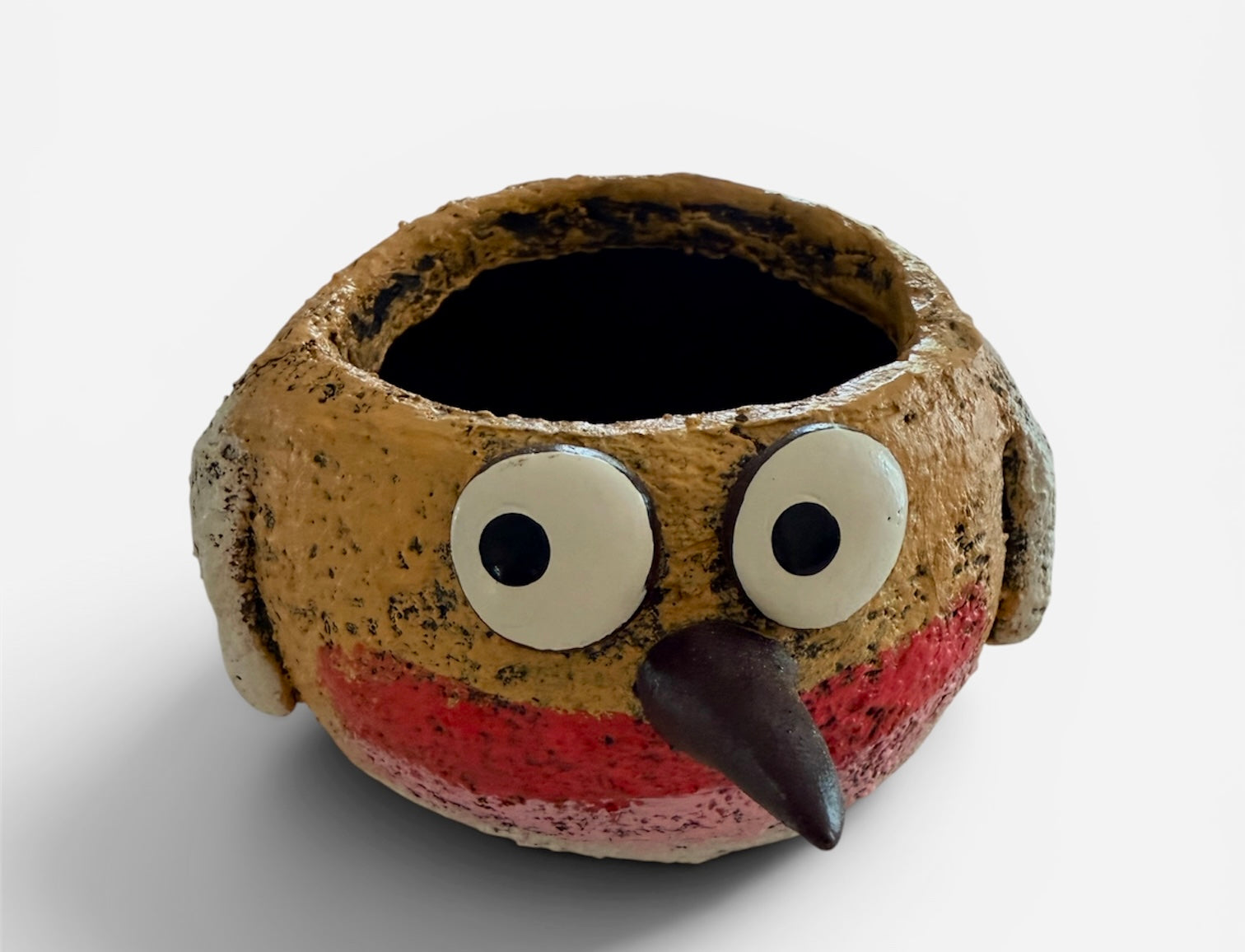 Yellow Bird Blobhouse Planter