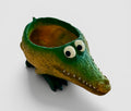 Kicks The Baby Alligator Crocodile Blobhouse Planter