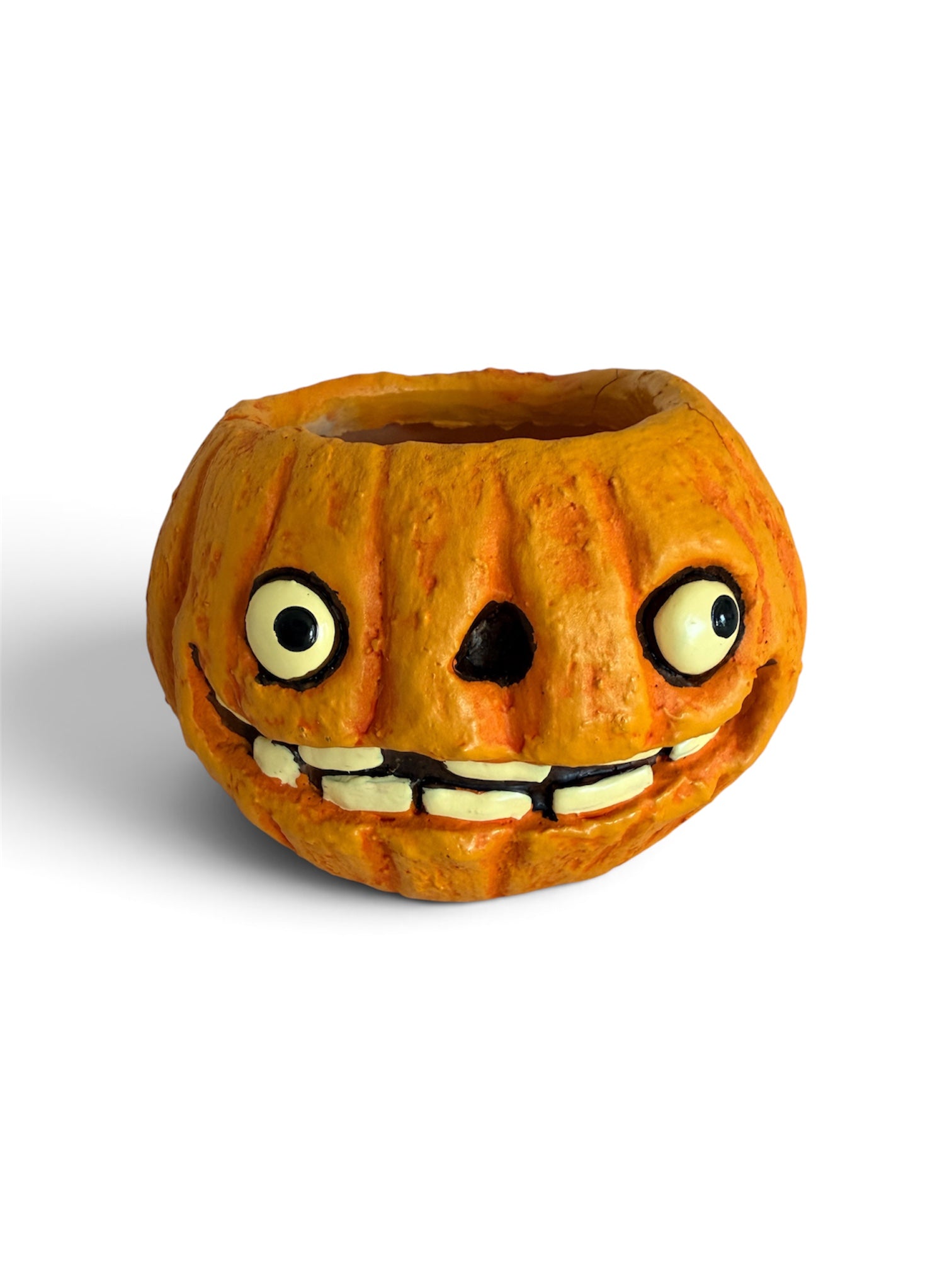 Jack O Lantern Blob House Planter Pumpkin Halloween Succulents Air Plants