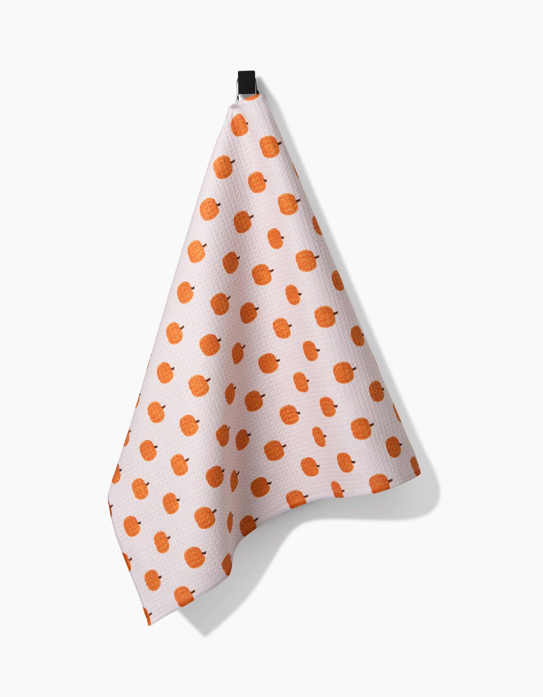 Patchwork Pumpkins Geometry Kitchen Tea Towels Fall Halloween 18 x 30